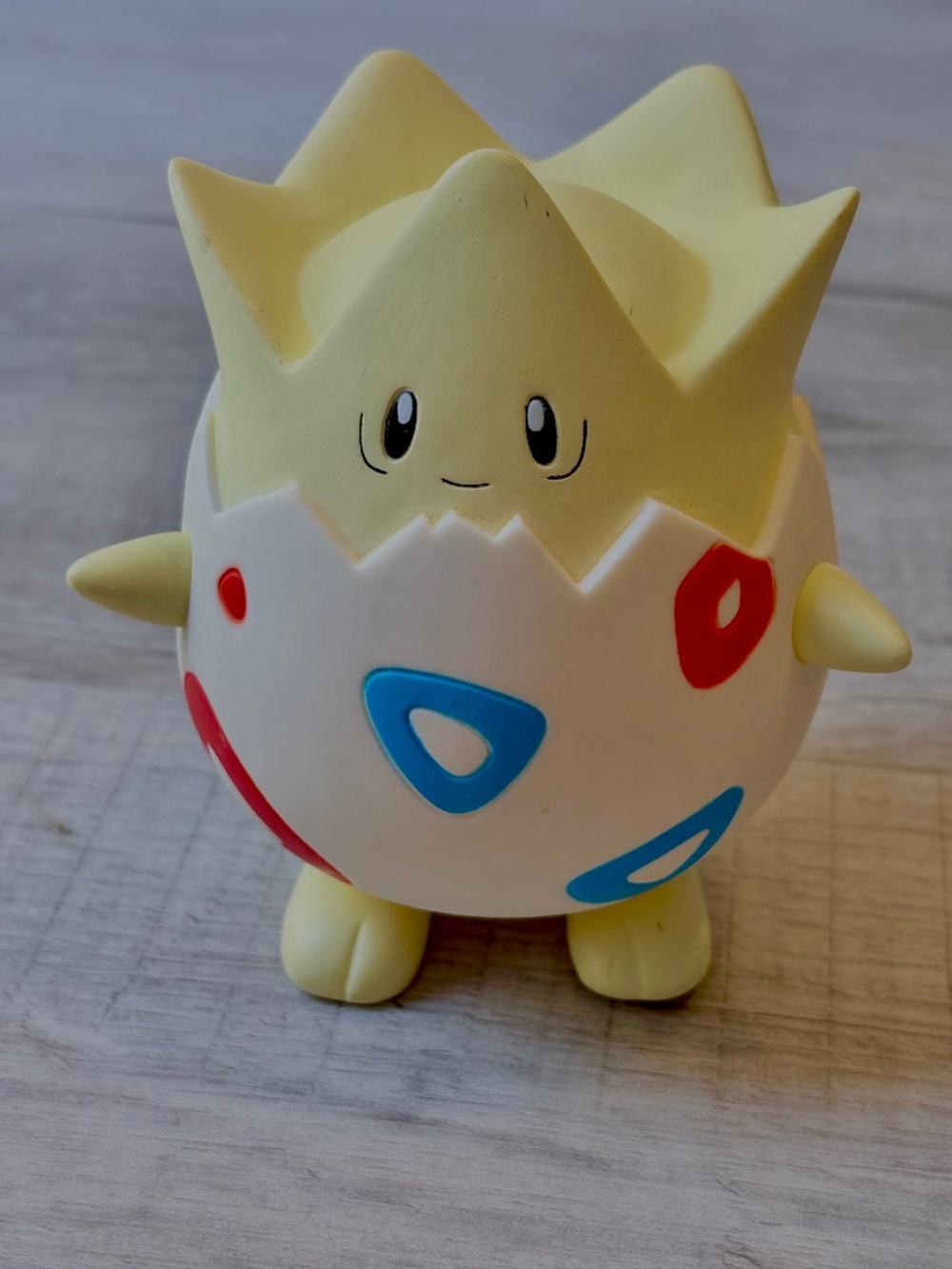 Vintage Pokemon Togepi Articulated Figure 90s 4" Soft Vinyl Kawaii Toy Rare TOMY